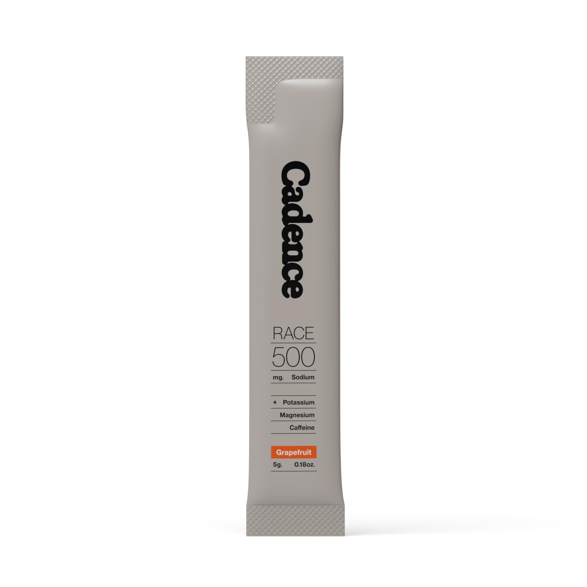 Cadence Race Energy Grapefruit box ready for on-the-go hydration and focus.