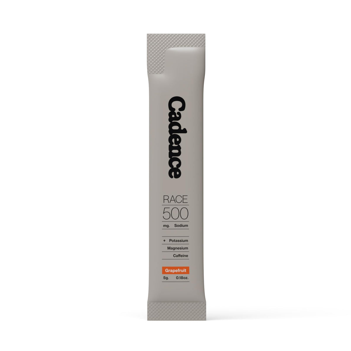 Cadence Race Energy Grapefruit box ready for on-the-go hydration and focus.