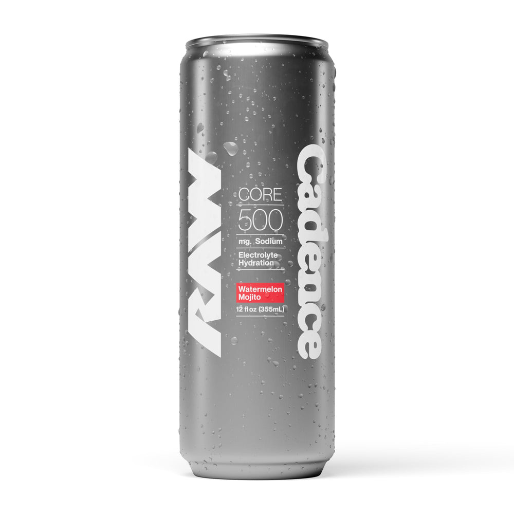 Cadence Watermelon Mojito electrolyte bottle ready for refreshing hydration on the go.