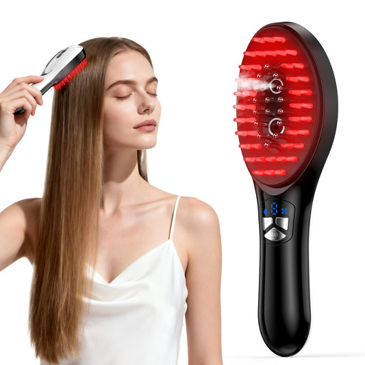 Caelgrata six-in-one massager targets scalp roots for healthier-looking results.