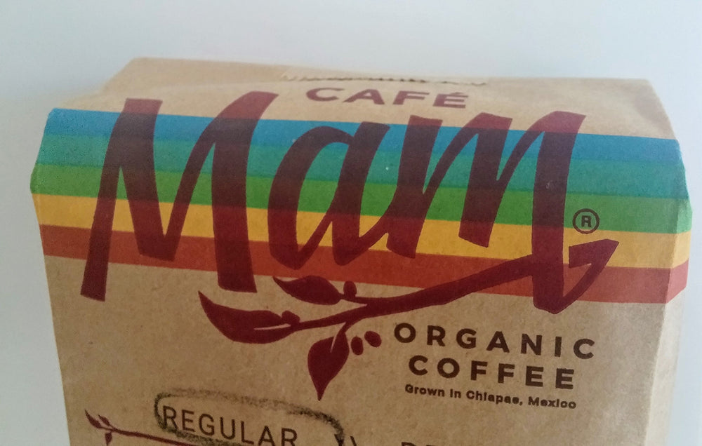 Cafe Mam organic enema coffee packaging highlights premium, toxin-friendly cleanse option.
