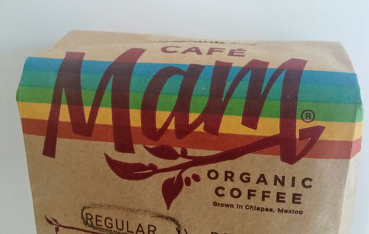 Cafe Mam organic enema coffee packaging highlights premium, toxin-friendly cleanse option.