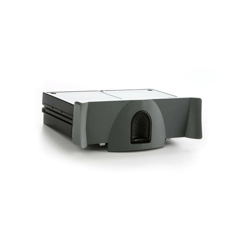 Caire SeQual Eclipse 5 battery loading demonstrates simple swap without cart removal.