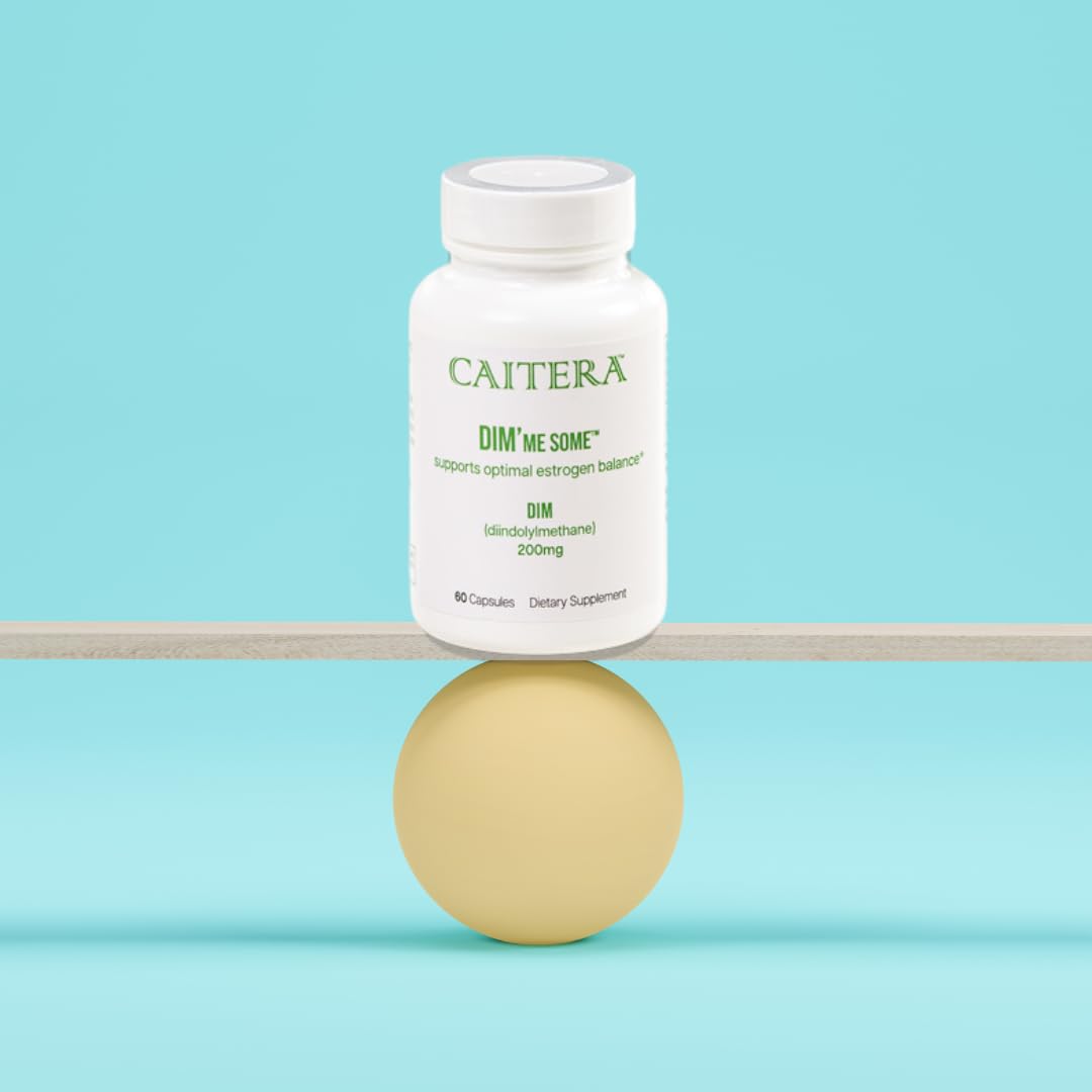 Caitera DIM'me Some capsules side view, easy-to-swallow daily antioxidant support.