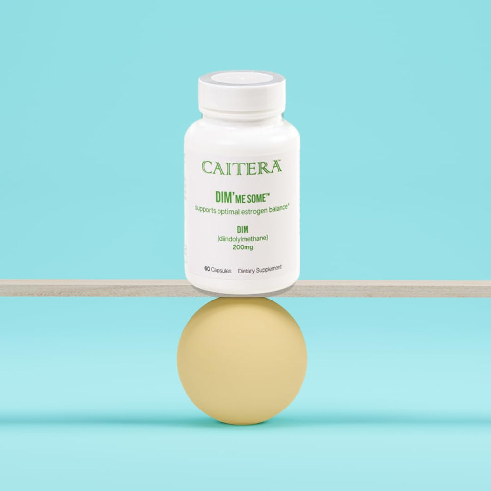 Caitera DIM'me Some capsules side view, easy-to-swallow daily antioxidant support.
