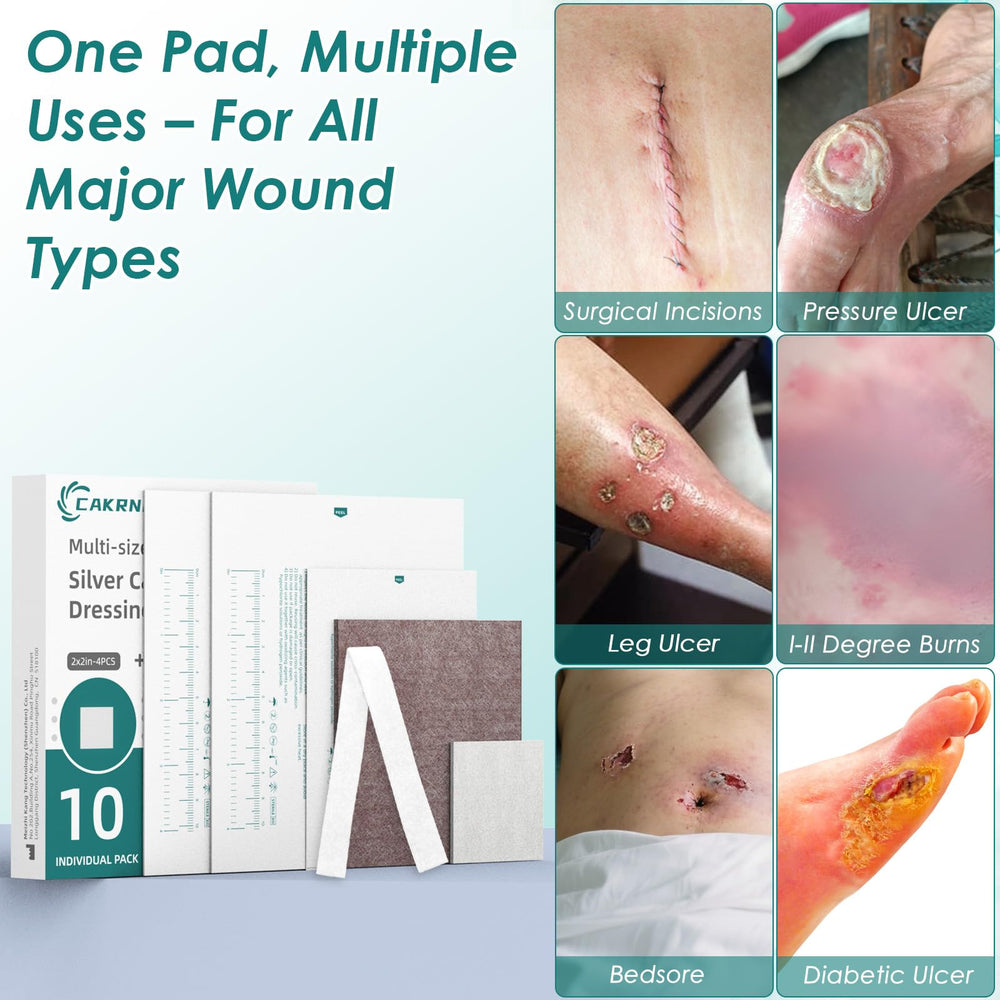 CAKRNPS dressing for diabetic ulcers offers flexible care options