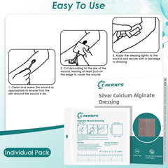 CAKRNPS Flexible fit for legs, arms, or feet ulcers.