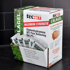 Calagel clear gel applies smoothly for bug bites and minor burns.