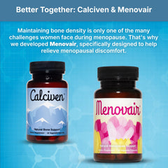 Calciven close-up of pill texture and bottle label for trust