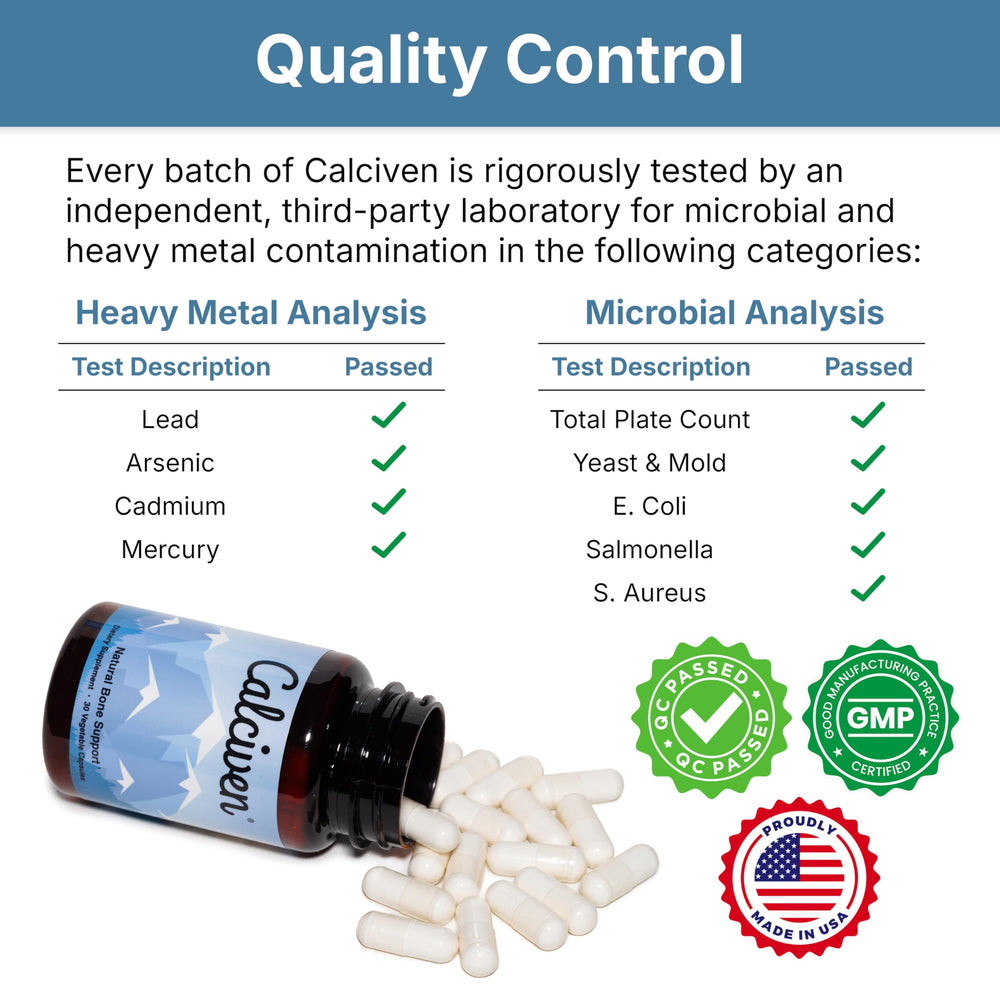 Calciven vegetarian formula pill suitable for plant-based lifestyles