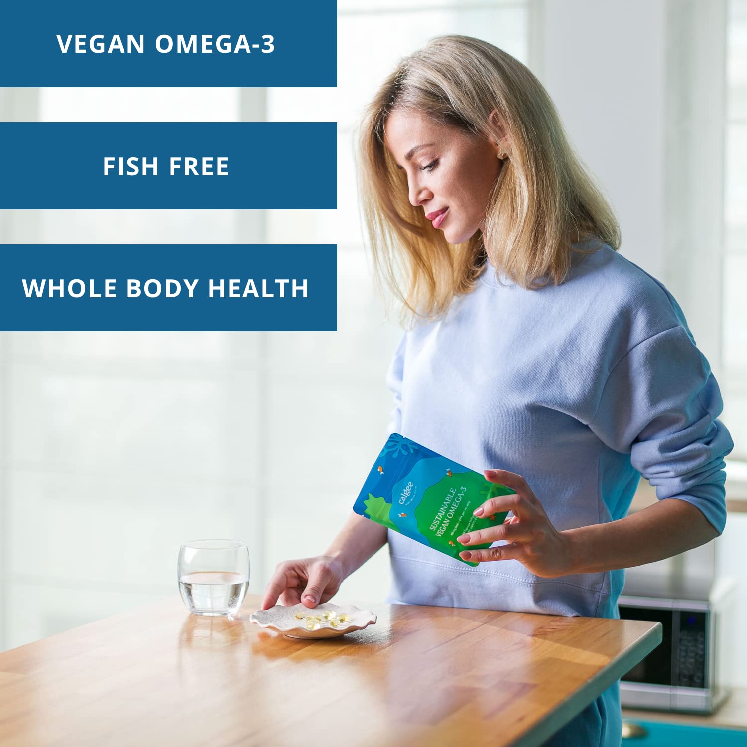 Calgee carrageenan-free packaging image underscoring clean ingredients