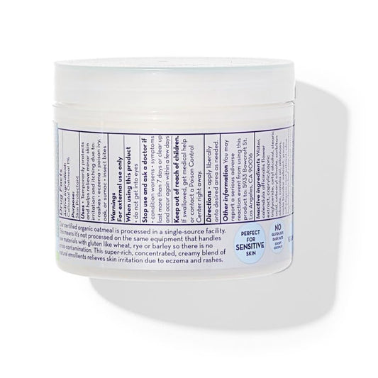 California Baby Eczema Cream jar close-up highlighting calendula and aloe soothing ingredients