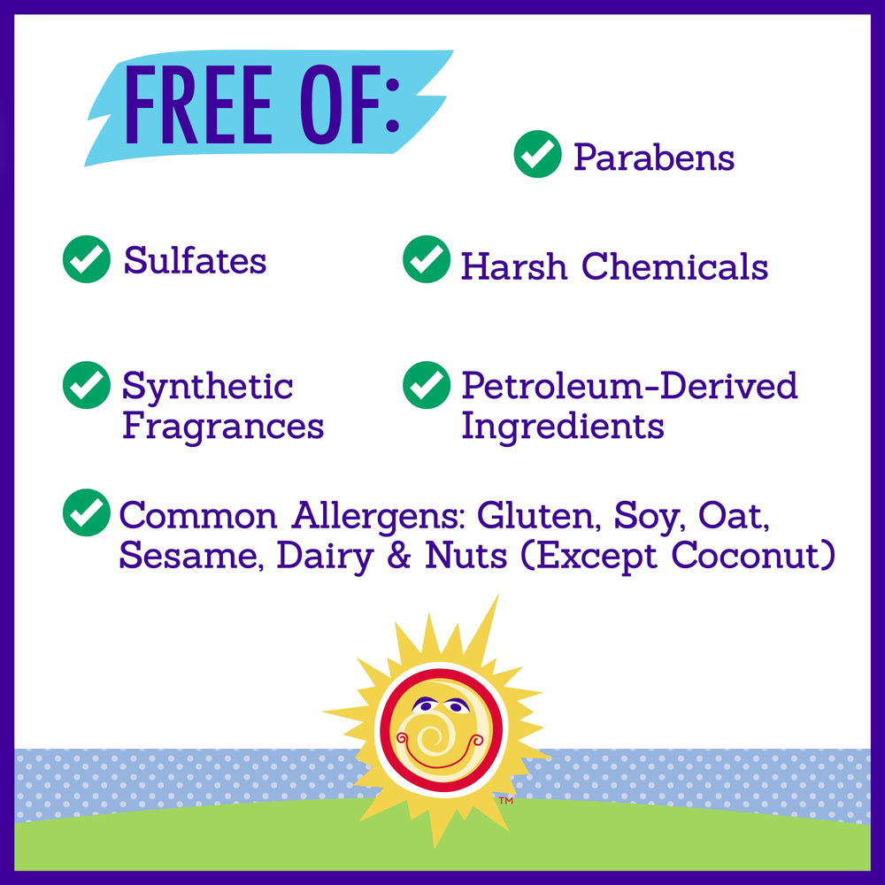 California Baby plant-based care close-up showcasing gentle skin protection.