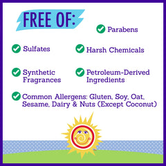 California Baby plant-based care close-up showcasing gentle skin protection.