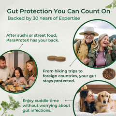 Calivita ParaProteX herb blend with clove and black walnut for plant-based support