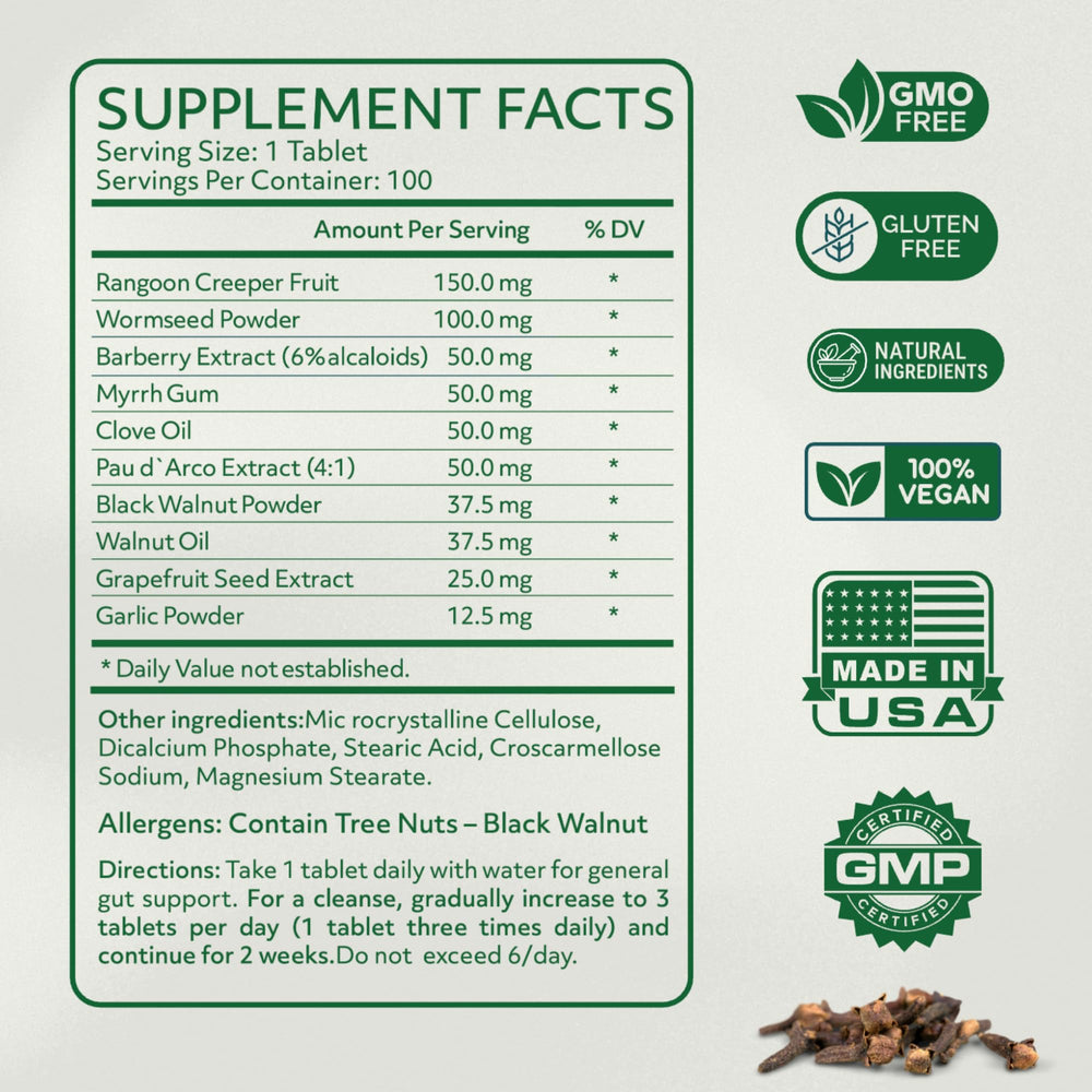 Calivita ParaProteX vegan tablets as a dairy-free option