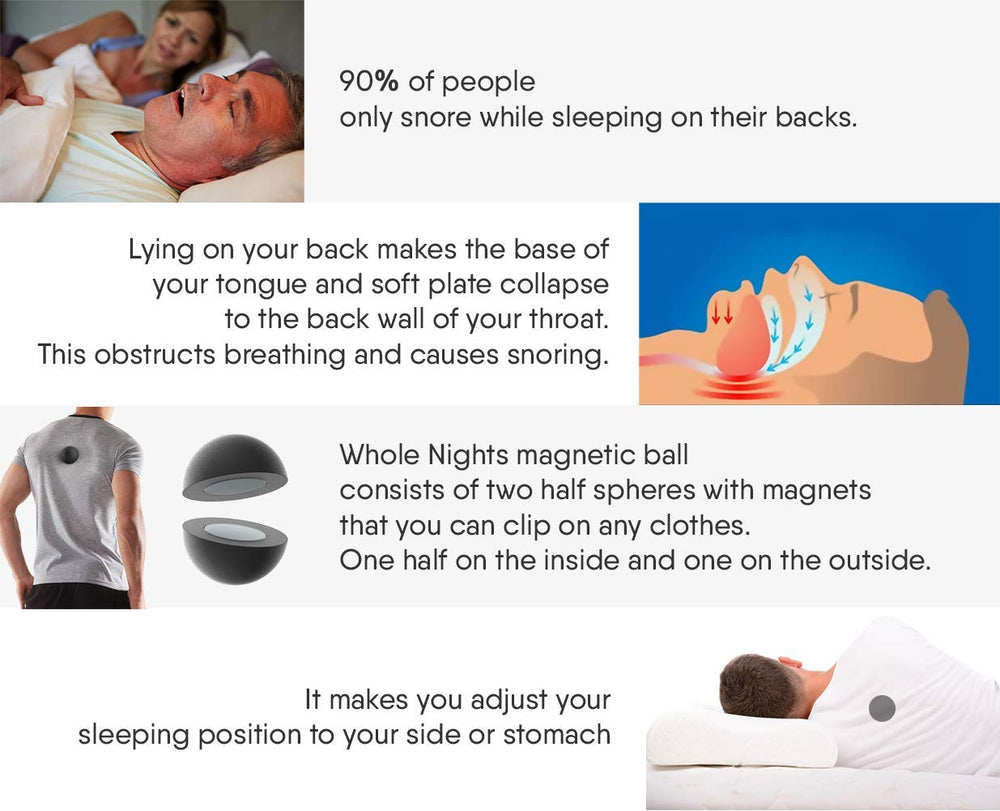 Calma Whole Nights side-sleep setup during bedtime routine.