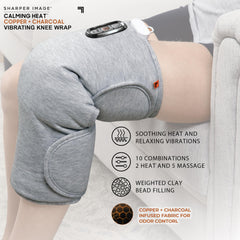 Auto shut-off feature on Calming Heat Knee Wrap for safe use