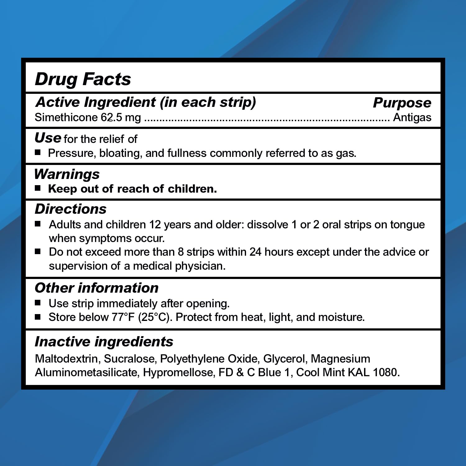 CALMOUR packaging shown for after-meal digestion support.