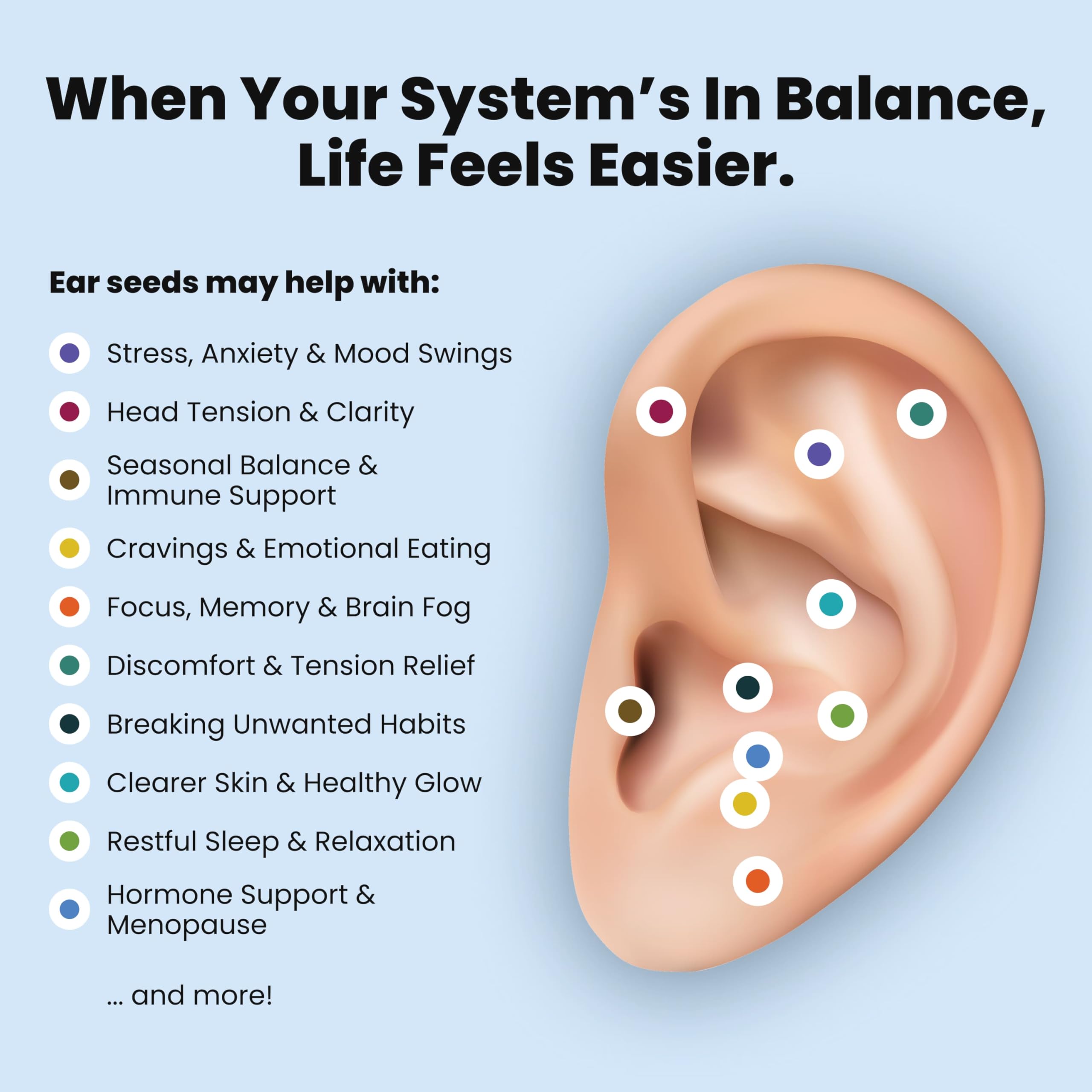 CalmPops discreet, skin-friendly stickers for day and night use