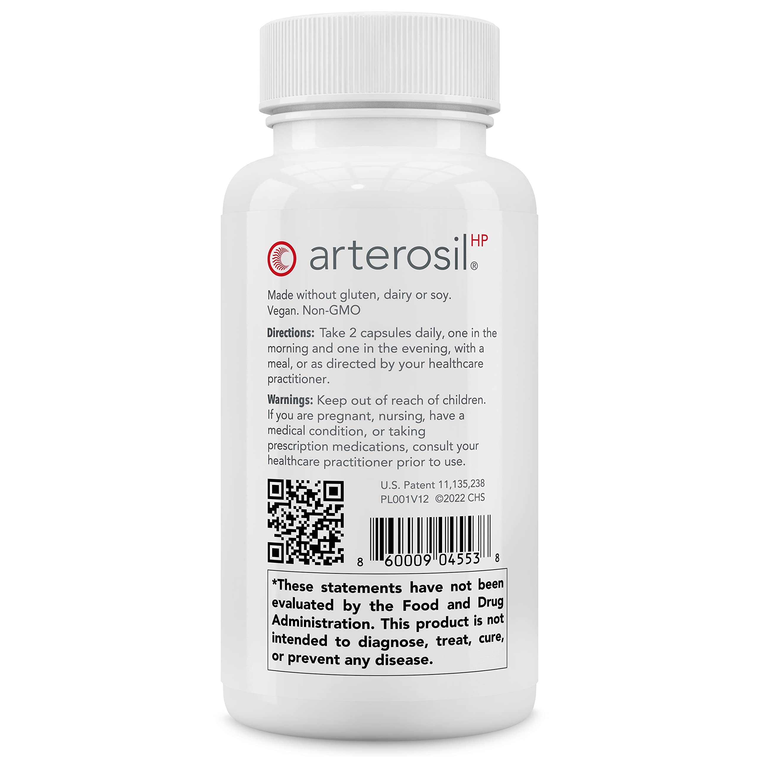 Calroy Arterosil HP packaging promotes straightforward daily use
