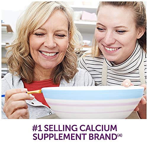 Caltrate Minis tablets close-up highlighting easy-to-swallow design for daily supplementation.