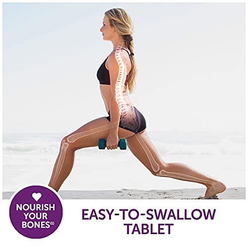Caltrate Minis tablets on bottle showing compact size for easy handling.