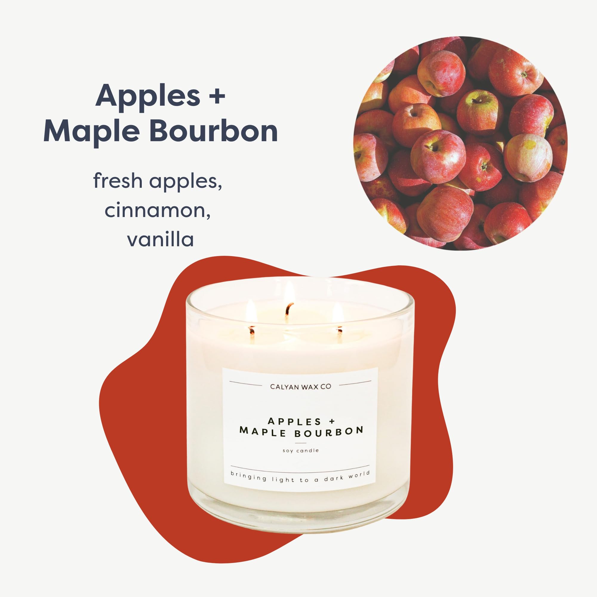 Calyan Wax Co large glass jar candle adds luxe ambiance to any space
