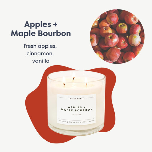 Calyan Wax Co large glass jar candle adds luxe ambiance to any space