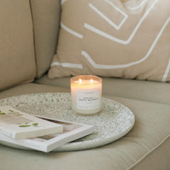 Calyan Wax Co made-in-USA label signals ethical production and craftsmanship.