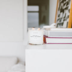 Calyan Wax Co paraffin-free formula suggests a purer burn.