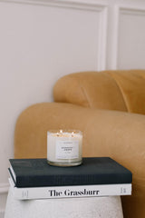 Calyan Wax Co USA-made vegan cruelty-free candle crafted with plant-based ingredients