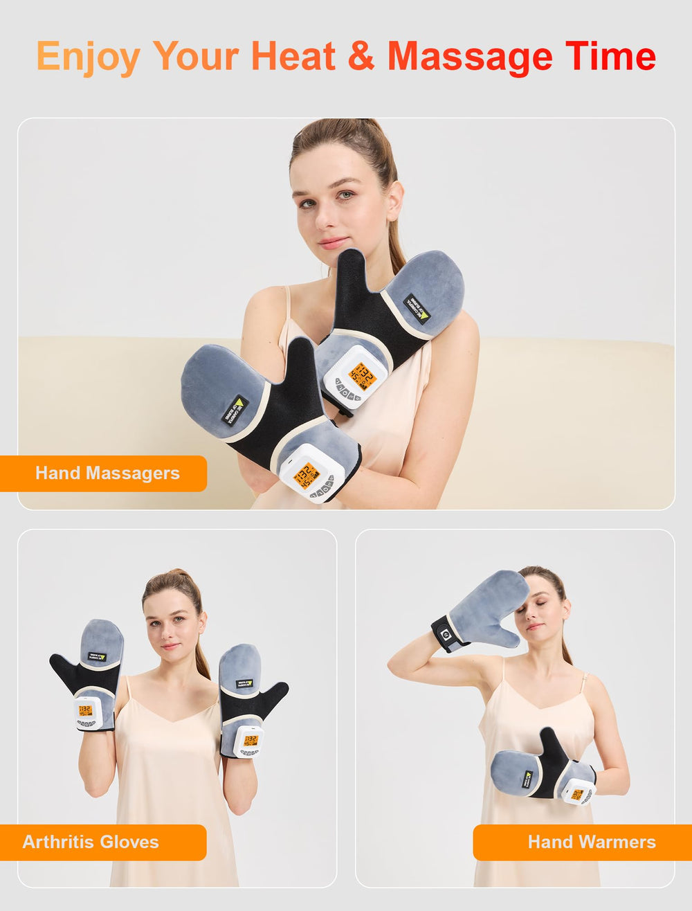 CAMECO gloves ideal for office or travel with hands-free warmth