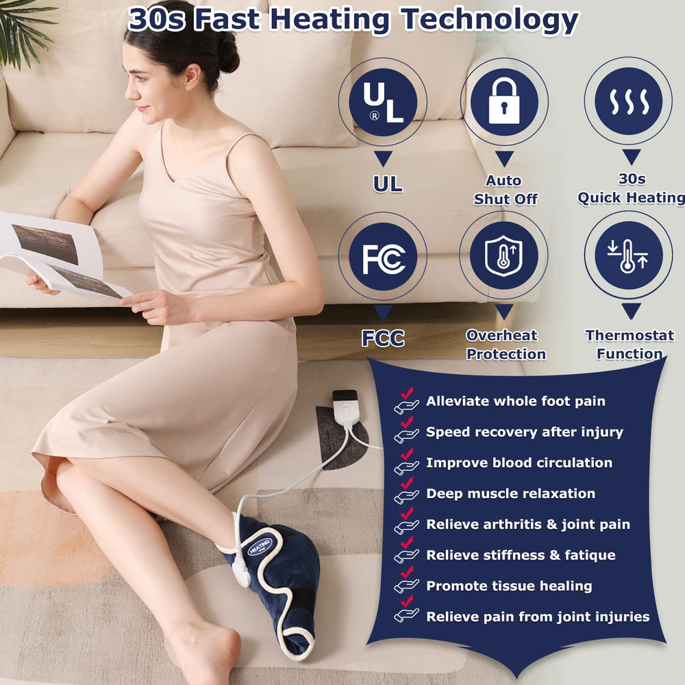 CAMECO under-desk heat wrap enables hands-free warmth at work