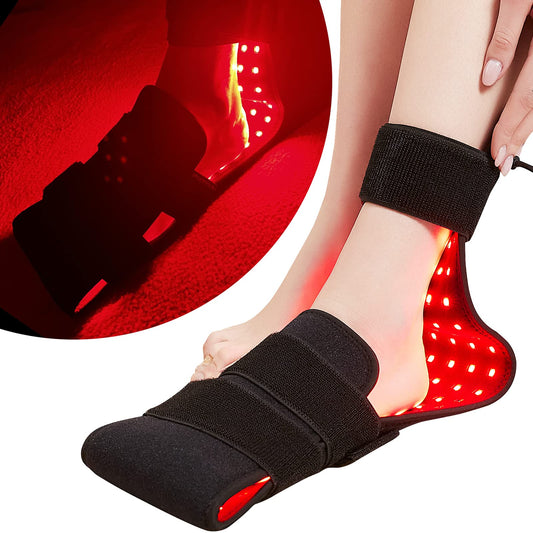 CAMECO foot therapy belt front view for full-foot coverage and portable use.