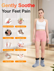 CAMECO heated booties with adjustable heat for targeted ankle relief