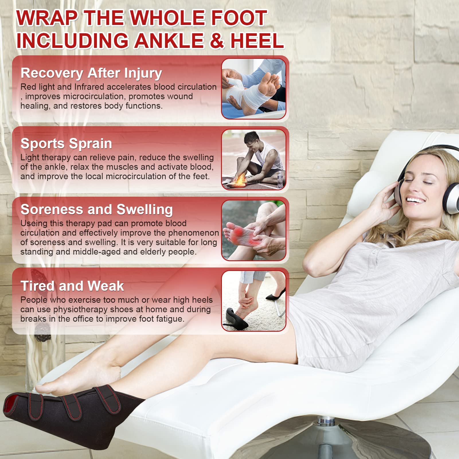 CAMECO wrap showing 10/20/30 minute timer settings for easy sessions.