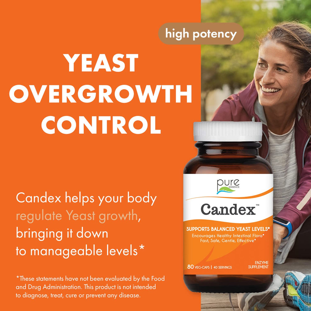 Candex digestive enzymes capsules shown for daily wellness