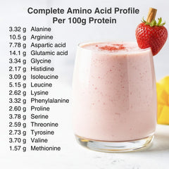 Cantein dairy-free, gluten-free protein powder blending into coffee