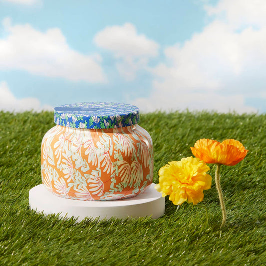 Capri Blue Havana Vanilla jar delivers warm vanilla aroma with cozy ambiance.