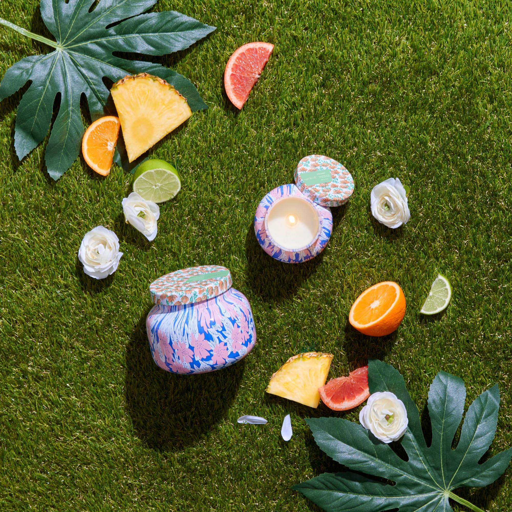 Capri Blue Volcano notes of tropical fruits elevate any room