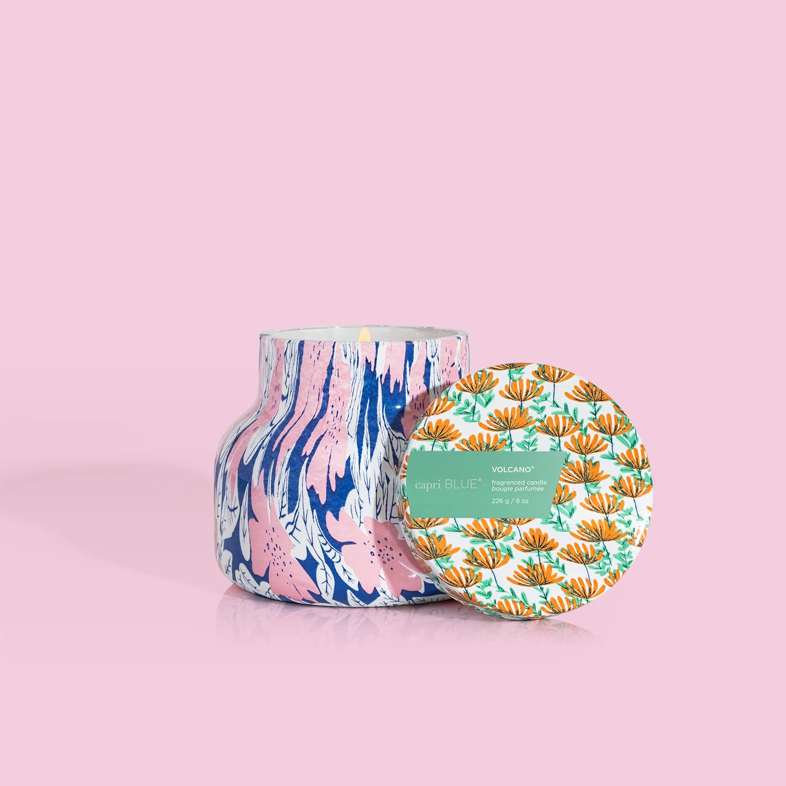 Capri Blue Pattern Play brand evokes contemporary style and seasonal scent collections.