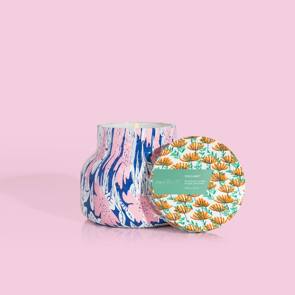 Capri Blue Pattern Play brand evokes contemporary style and seasonal scent collections.