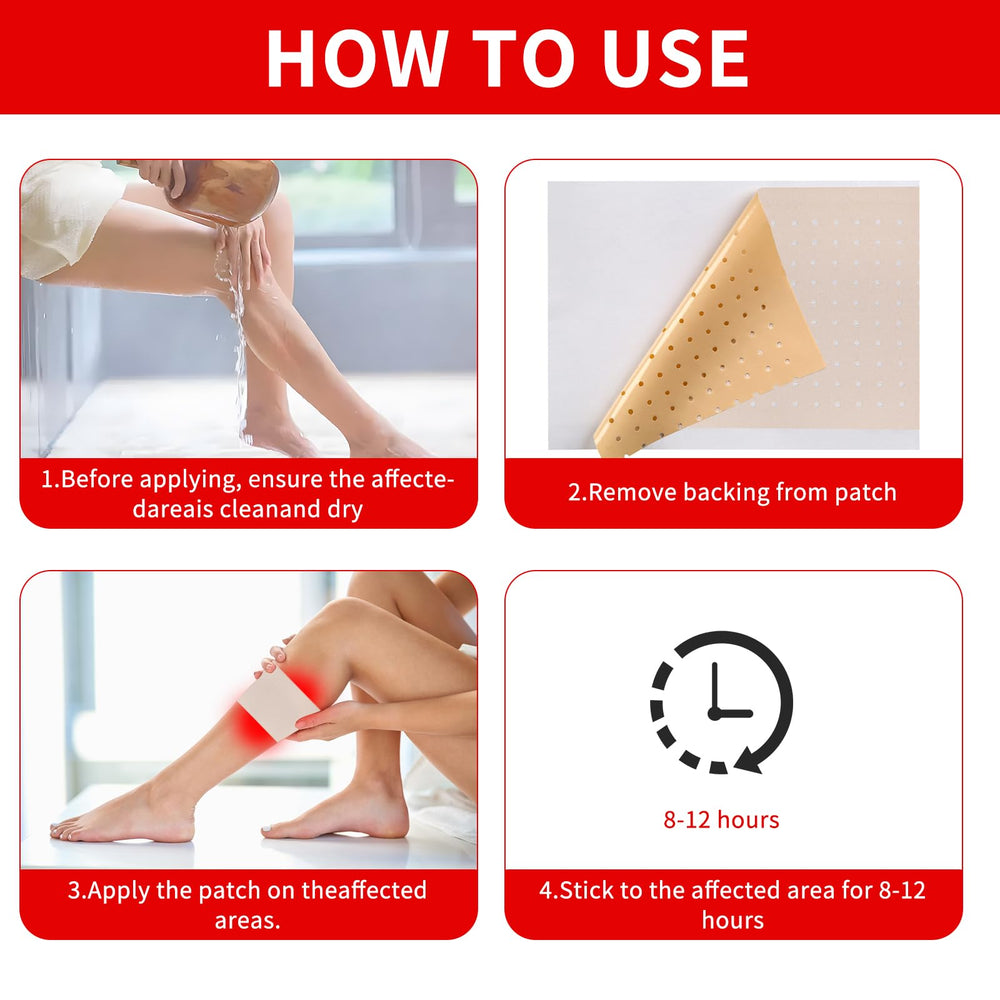 Capsaicin patches pack collection for storage and reuse