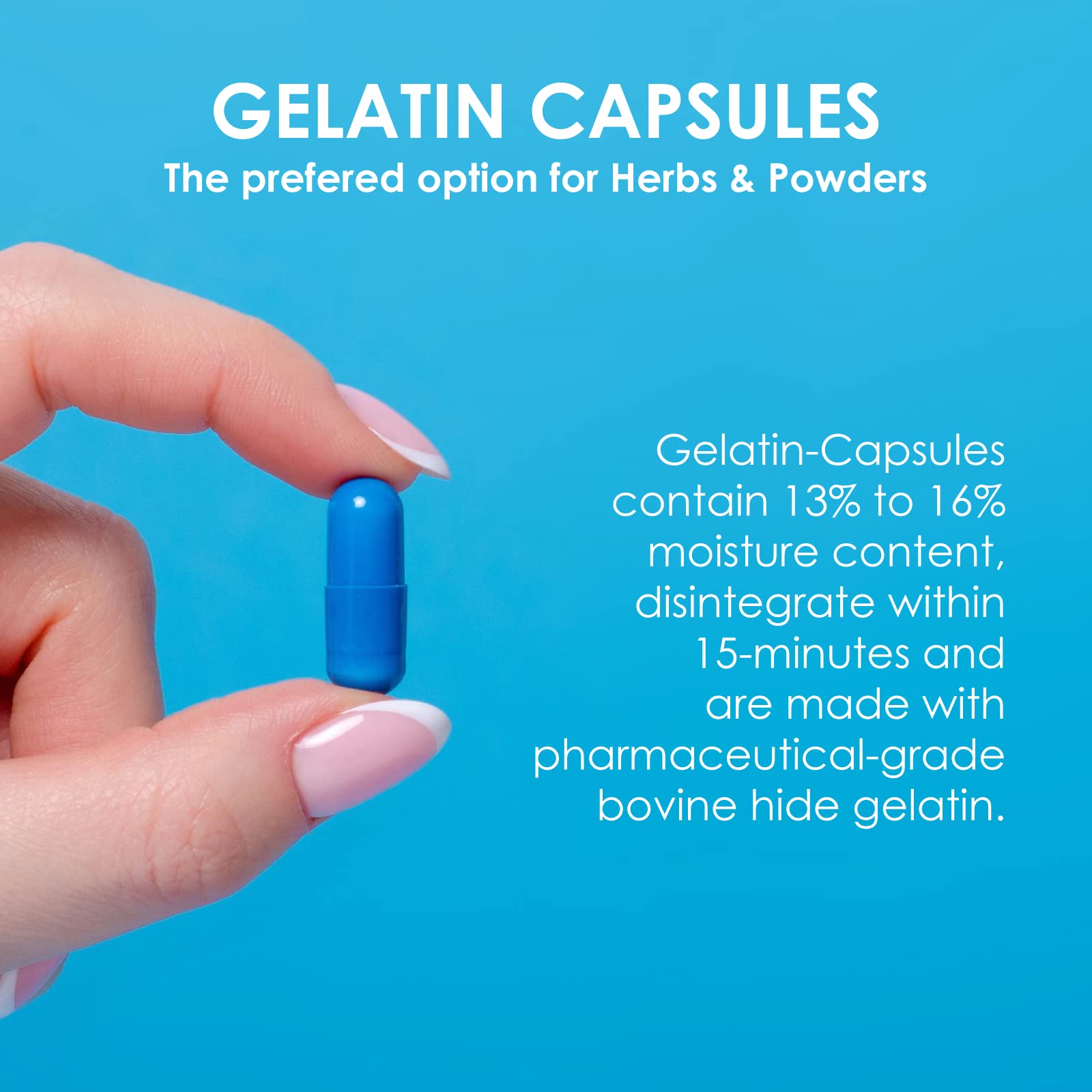Close-up of Capsuline capsules highlighting the Farma Loc lock technology.
