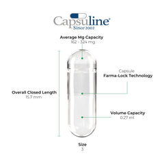 Filling process showing Capsuline capsules ready for precise dosing.