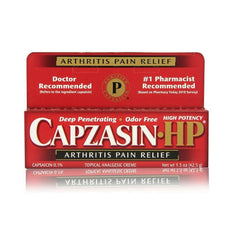 Capzasin-HP Creme pack of 3, 1.5 oz each, ideal for routine topical use