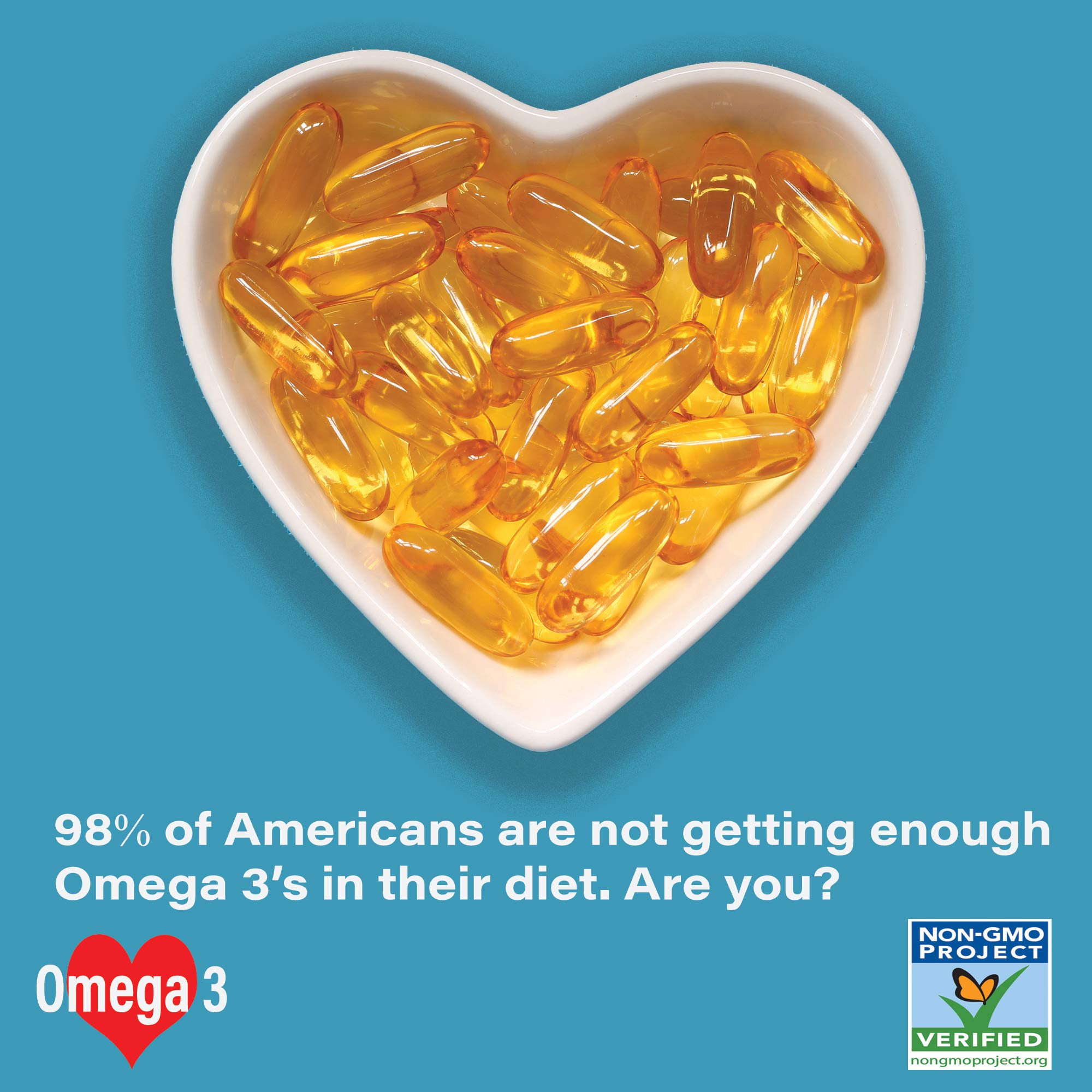 Caraway Omega-3 packaging highlights refined mercury removal.