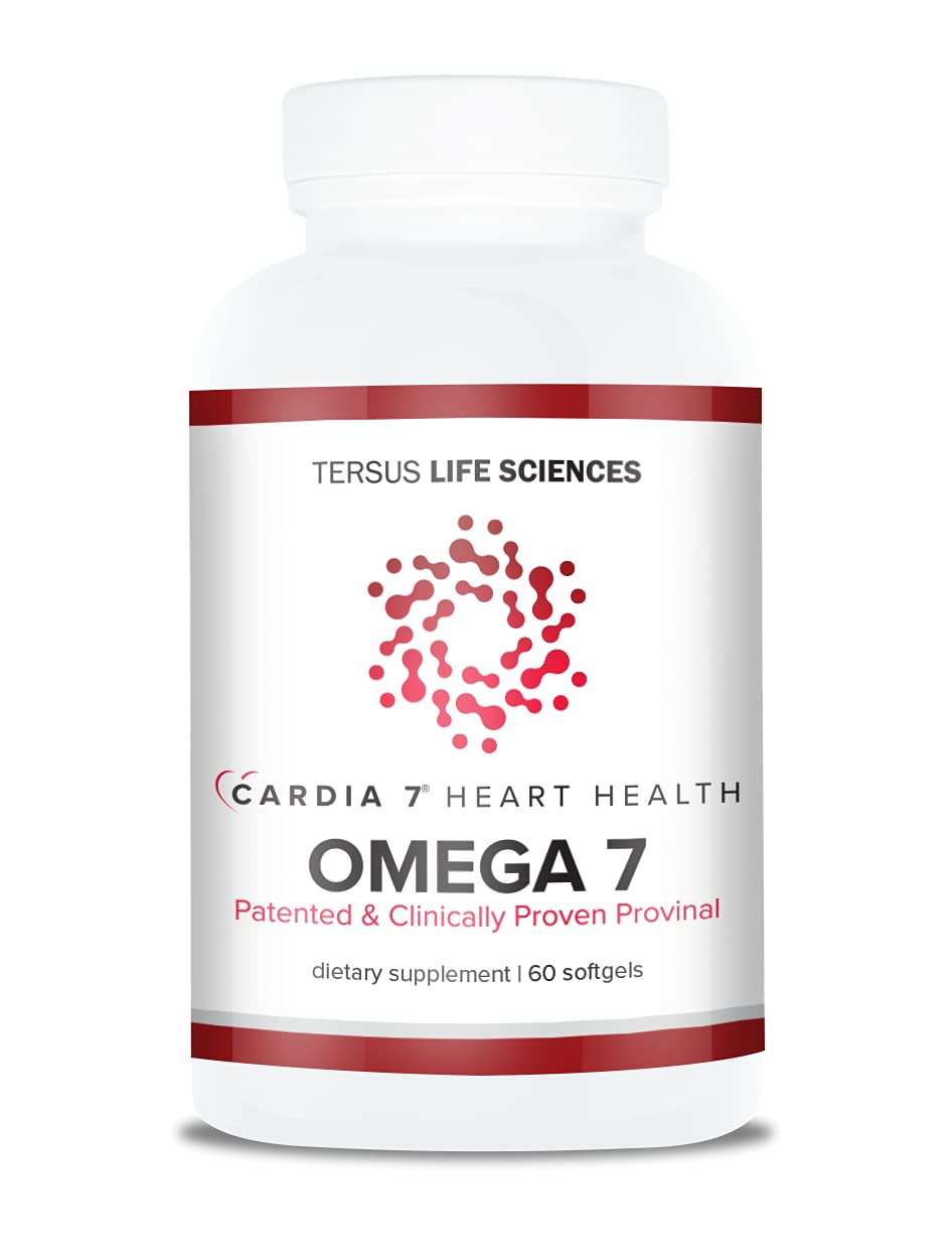 The CARDIA7 heart-health-omega7-softgel supports healthy cholesterol balance.
