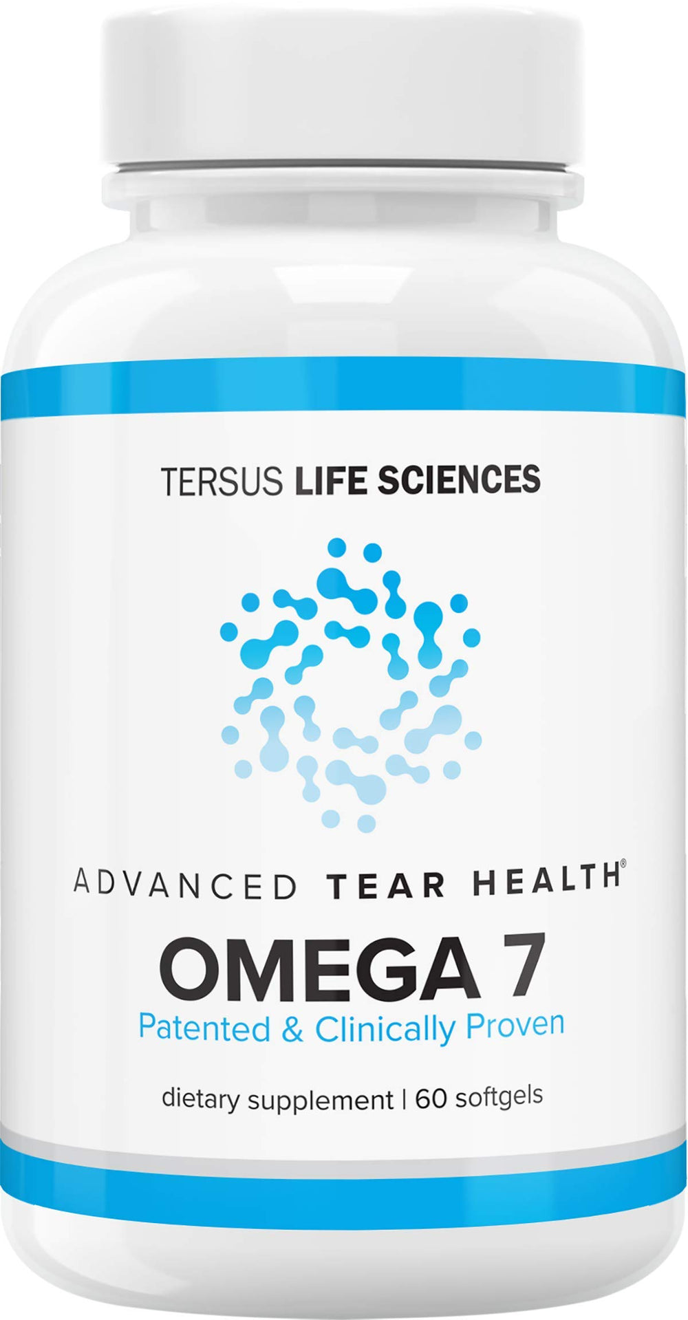 Cardia7 Tear Health softgel bottle for daily eye comfort